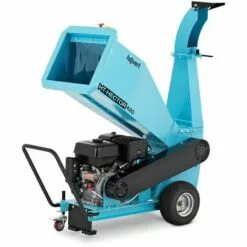 HILLVERT Gartenhäcksler Schredder Häcksler Elektro Holzhäcksler Benzin 15PS 100mm