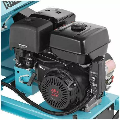 HILLVERT Gartenhäcksler Schredder Häcksler Elektro Holzhäcksler Benzin 15PS 100mm 5 HILLVERT Gartenhäcksler Schredder Häcksler Elektro Holzhäcksler Benzin 15PS 100mm – Bild 3