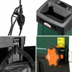 Gardebruk Elektrischer Leisehäcksler 2800W Max. 44mm Aststärke 2x 60L Auffangbeutel Gartenhäcksler Walzenhäcksler Schredder Häcksler -Häcksler Verkäufe 18744009 4