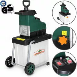 Gardebruk Leisehäcksler Elektro 2800 W 45 Mm Aststärke 60L Auffangbox Gartenhäcksler Walzenhäcksler Schredder Häcksler -Häcksler Verkäufe 19472875 2