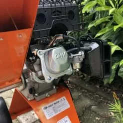 FOREST MASTER Benzin Häcksler 6 PS 4-Takt Motor 208 Ccm Ast Laub Holz Garten-Häcksler Garten-Schredder Motor-Häcksler Trommelhäcksler -Häcksler Verkäufe 23736498 4