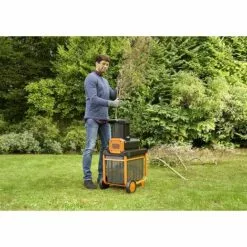 BLACK & DECKER BLACK+DECKER BEGAS5800 Elektro Leise Häcksler Gartenhäcksler 2800W Ø 45 Mm 45L 9 BLACK & DECKER BLACK+DECKER BEGAS5800 Elektro Leise Häcksler Gartenhäcksler 2800W Ø 45 Mm 45L -Häcksler Verkäufe 25291429 3