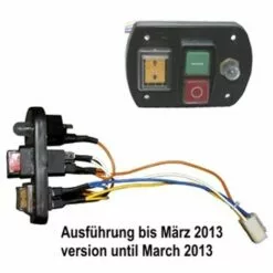 ATIKA Ersatzteil | Ein-/Aus Schalter (bis 03/13) F�r Gartenh�cksler ALF 2600