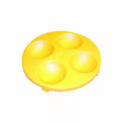 ATIKA Ersatzteil | Radkappe (gelb) F�r Gartenh�cksler ALF 2300 / ALF 2500 / ALF 2800