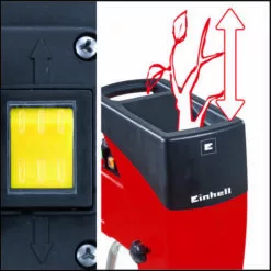 Einhell Elektro Leisehäcksler GC-RS 2540 2000W Inkl. Gartenabfallsack 93 DB (A) Trichteröffnung -Häcksler Verkäufe 40902347 3