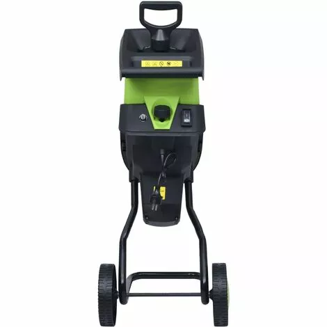 LONGZIMING Elektrischer Gartenhäcksler Mit 2 Ersatzklingen 2400 W 5 LONGZIMING Elektrischer Gartenhäcksler Mit 2 Ersatzklingen 2400 W – Bild 3