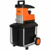 TOPSHAK WS2 Elektrischer Gartenhäcksler 2800W Holzhäcksler 45MM Max. Schnittdurchmesser 60L Pflanzenzweig Häcksler Mit Rädern -Häcksler Verkäufe 51782408 1