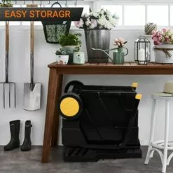 GIZCAM Gartenhäcksler Walzenhäcksler 2800W Elektrohäcksler Häcksler Schredder Gelb -Häcksler Verkäufe 67676449 4