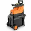JOORRT Garden Shredder 2500W, Low Noise Electric Garden Shredder, Adjustable Cutting Size, Max.45mm Cutting Capacity, 55L Collection Box, Garden Chippers With Wheels -Häcksler Verkäufe 67932605 1